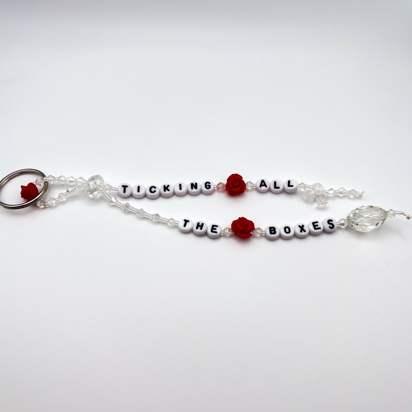 "Ticking All the Boxes" Keyring