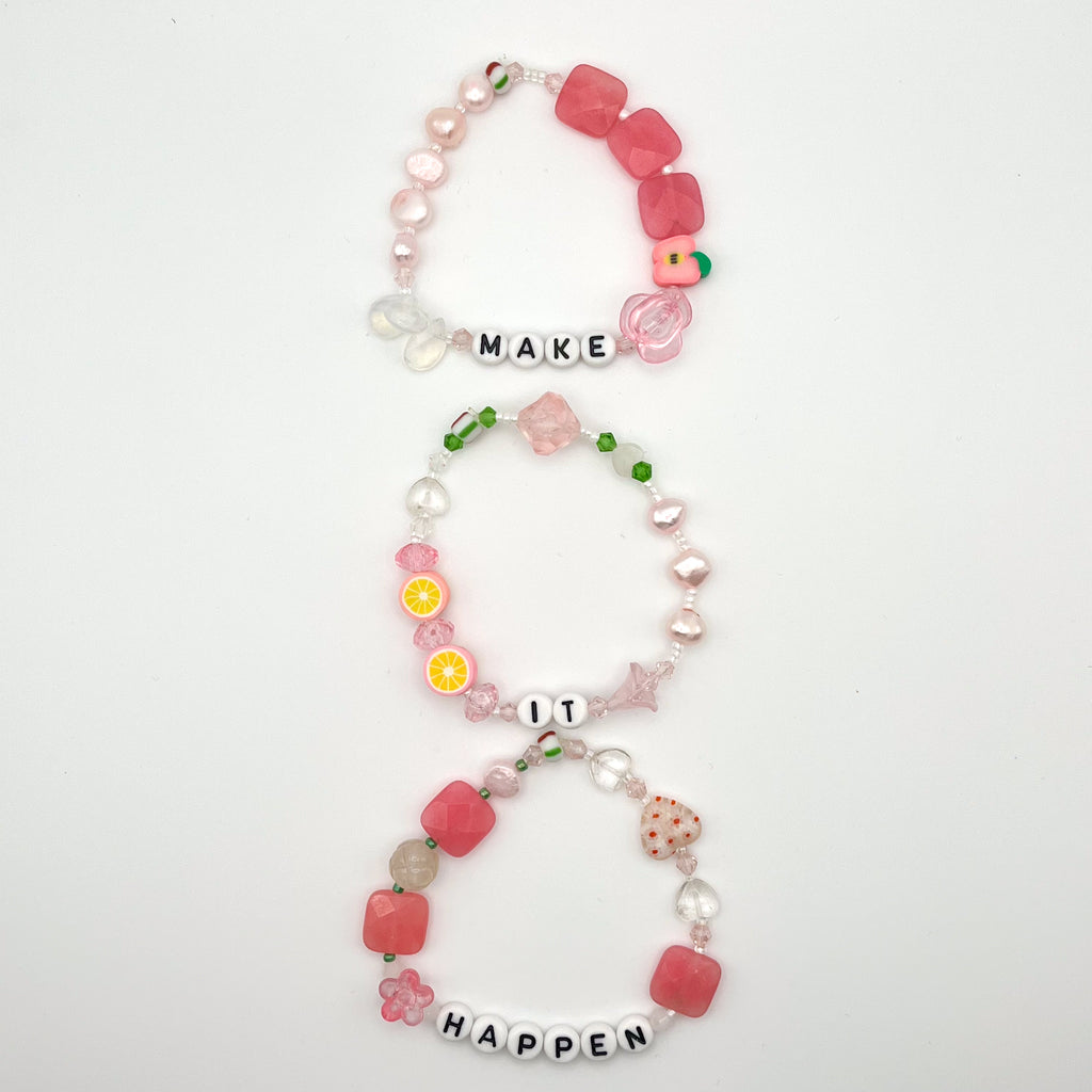 "Make it happen" Bracelet